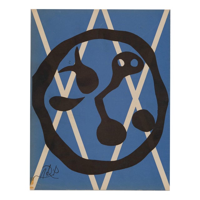 Jean Arp, The Abstract Clock, Lithograph For Sale