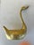 Vintage Tall Brass Swan For Sale - Image 4 of 5