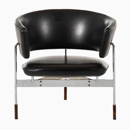 Set of Norwegian Rosewood Model Cirkel Lounge Chairs by Sigurd Resell for Rastad & Relling, 1960s For Sale - Image 13 of 13