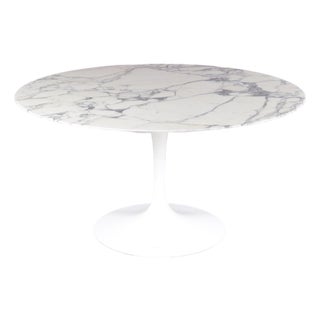 Vintage Marble Dining Table by Saarinen for Knoll, 1970s For Sale