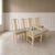 Henredon Vintage Late 1970s Set of 6 Henredon Chinoiserie Dining Chairs – Cream Lacquer, Cane Seats, Custom Cushions For Sale - Image 4 of 14