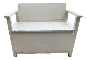 Art Deco Storage Bench, 1930s