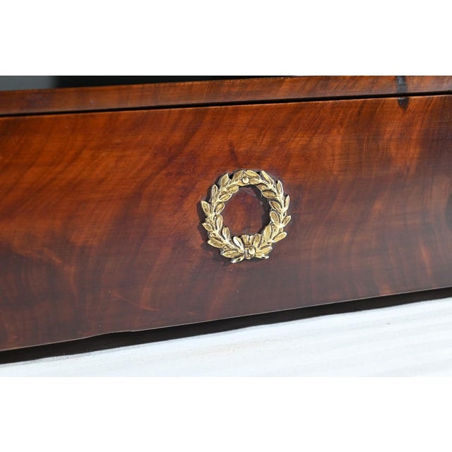 Mahogany Psyche Mirror, Late 19th Century For Sale - Image 15 of 18