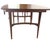 1960s Mid-Century Walnut Extension Dining Table, Sculpted Base For Sale - Image 5 of 18