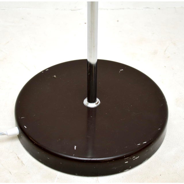 Red Vintage Italian Chrome Floor Lamp, 1970s For Sale - Image 8 of 9