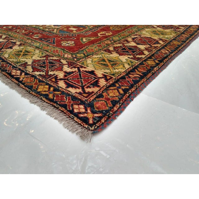 1990s Vintage Kazak Rug For Sale - Image 4 of 5