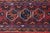 Late 20th Century Handwoven Turkoman Rug With Hexagonal Medallions -1' 19'' X 3' 3'' For Sale - Image 10 of 10