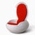 Egg Lounge Chair by Peter Ghyczy Senftenberg for Veb Synthesewerk Schwarzheide, 1970 For Sale - Image 9 of 18