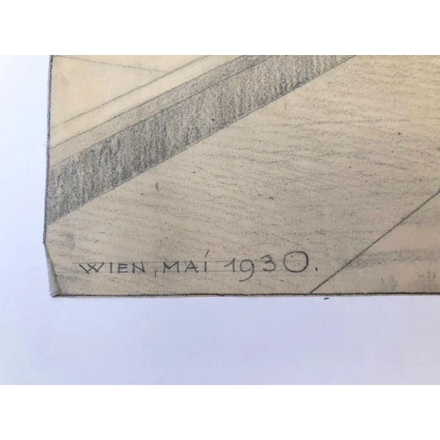 This is a rare set of 5 drawings concerning the Freemasons Lodge on the Schwindgasse number 8, in the 4th district of...