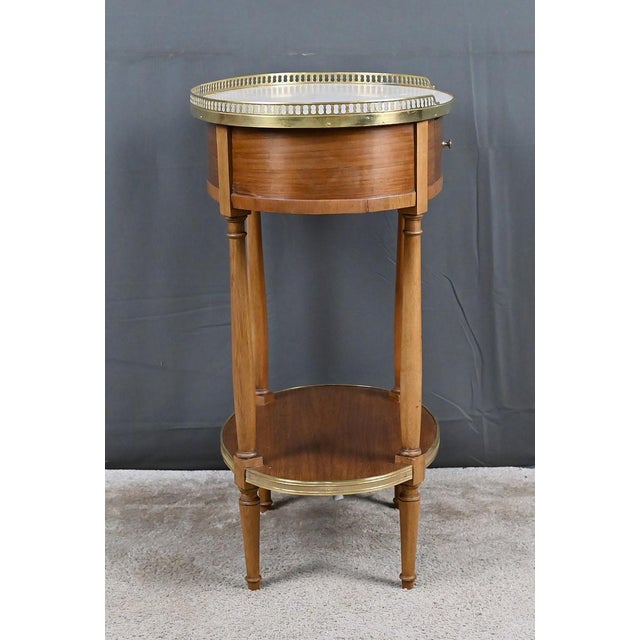 Louis XVI Style Mahogany Coffee Table, Late 19th Century For Sale - Image 6 of 18