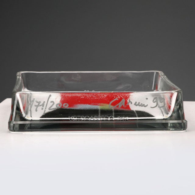 Glass Empty Pocket by Eugenio Carmi For Sale - Image 5 of 7