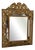 Antique Louis XIV Style Mirror with Gilded Stucco Wood Frame, 19th Century For Sale