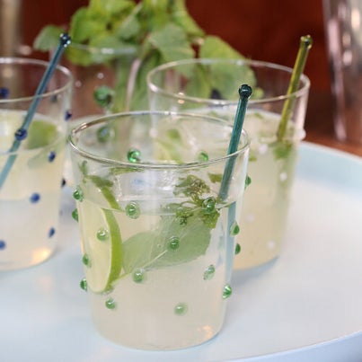 Zafferano Zafferano Party Tumbler in Blue - Set of 6 For Sale - Image 4 of 8
