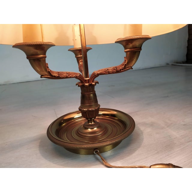 Gold Hot Water Bottle Lamp in Bronze, 1970s For Sale - Image 8 of 16