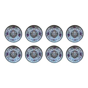 20th-C. English Copeland Spode for Tiffany & Co. New York Armorial Ironstone Plates -S/8