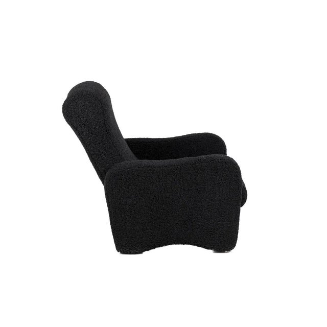 1970s Set of Black Lounge Chairs, 1970s For Sale - Image 5 of 10