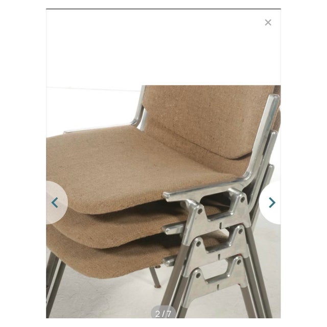 DCS 106 Chairs Designed by Italian architect Giancarlo Piretti for Castelli. Made in Italy in the 1960s is set for chair...