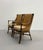 Vintage Woven Rattan Lounge Chairs - A Pair For Sale - Image 4 of 7