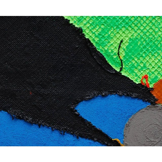 Abstract Anthony Frost "Bat Chain Puller", Painting For Sale - Image 3 of 6