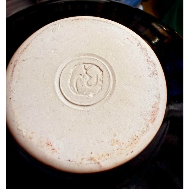 Robert Wiedmaier Abstract Black Glazed Studio Pottery Vessel For Sale In Kansas City - Image 6 of 7