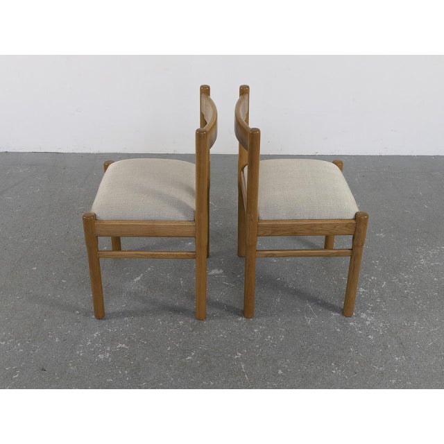Oak Dining Chairs, 1970s, Set of 12 For Sale - Image 18 of 18