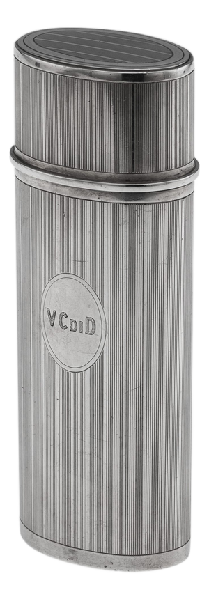 Antique American Silver Cigar Tube by Tiffany & Co., 20th Century