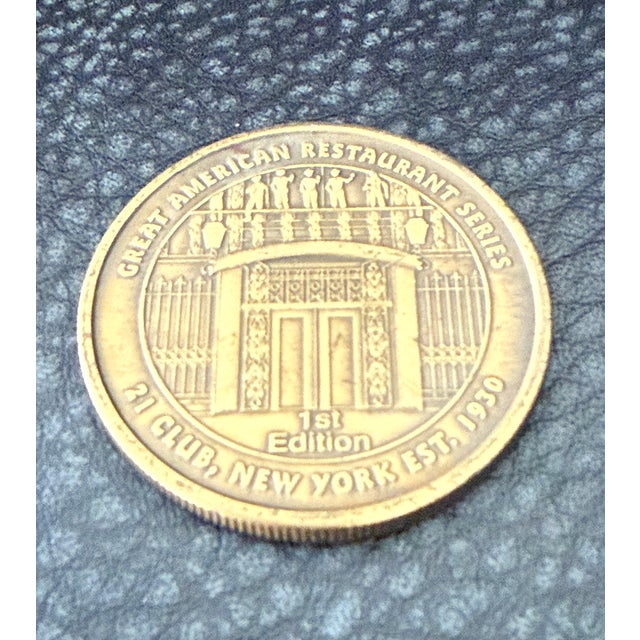 "21" Club New York Bronze Coin For Sale In San Diego - Image 6 of 7
