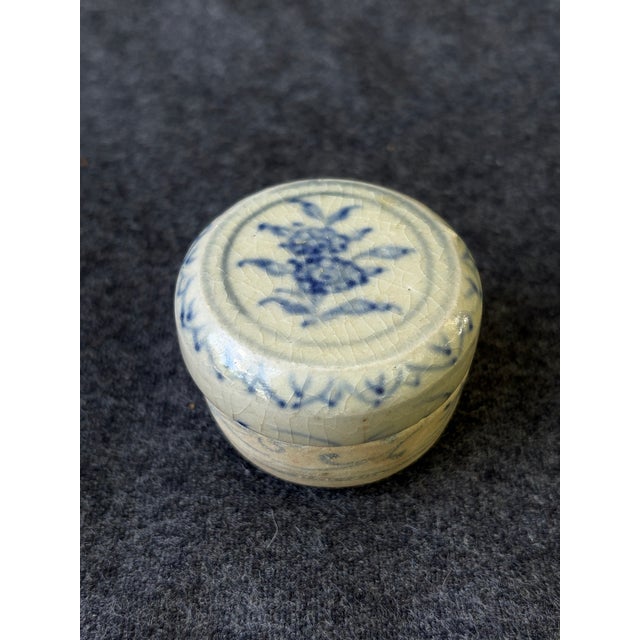 Late 15th 16th Century Porcelain Shipwreck Jar Box For Sale - Image 9 of 16