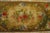 1950s Vintage American Hooked Floral Medallion Wool Brown Earth Tone 1950s Modern Rug For Sale - Image 5 of 12