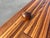 Wood Console Table With Two Drawers, Zebrawood, Black For Sale - Image 7 of 12