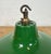 Industrial Green Enamel Factory Pendant Lamp from Revo, 1950s For Sale - Image 16 of 18