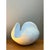 Mid-Century Modern Vintage White Ceramic Sculptural Bowl For Sale - Image 3 of 13