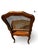 Set of 4 Mid 20th Century French Louis XV Style Walnut Caned Dining Chairs — Handwoven Cane Seats & Backs For Sale - Image 4 of 12