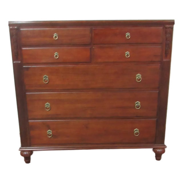 Ethan Allen British Classics Cherry Dresser Chest Designer For Sale