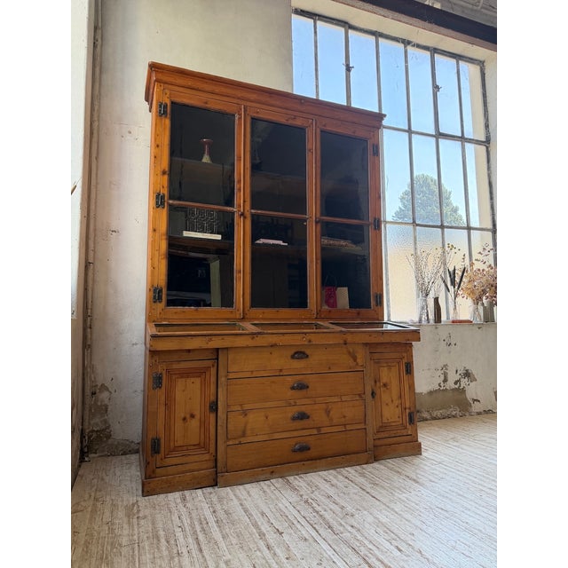 19th Century Napoleon Grocery Store Cupboard For Sale - Image 4 of 18
