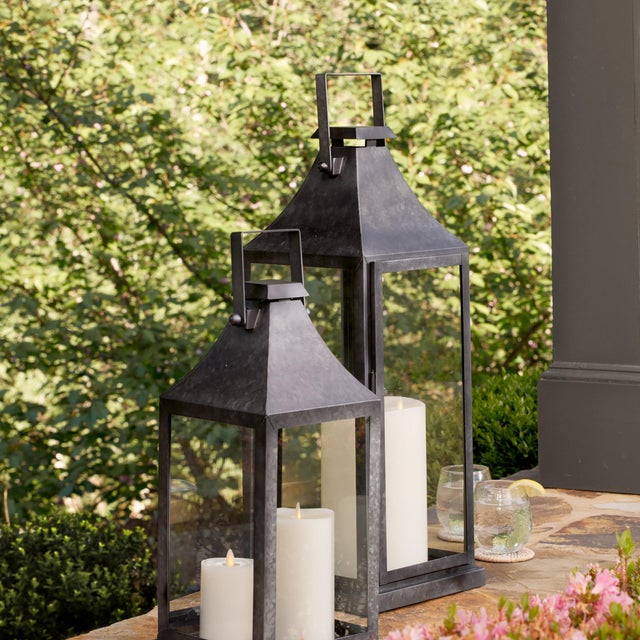 Modern Barrington Outdoor Lantern 19" For Sale - Image 3 of 3