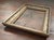 Wood 19th Century American Lemon Gold Stenciled Gilt Painting Frame For Sale - Image 7 of 10