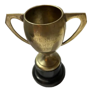 2006 English Trophy h.s.g.c. Club Night Champion on Bakelite Base