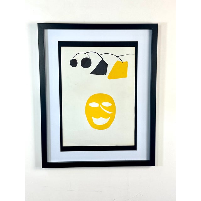 Alexander Calder Alexander Calder, Pendant DLM Behind the Mirror, Maeght, 1976, Paper For Sale - Image 4 of 15