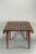 1960s 1960's Mid-Century Modern Danish Style Wood Slat Coffee Table For Sale - Image 5 of 13