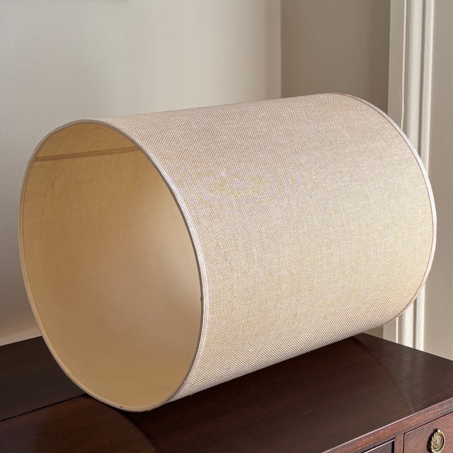 Mid-20th Century Stiffel Drum Shade For Sale In Baltimore - Image 6 of 18