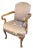 20th Century Southwood Mahogany Ornate Chippendale Side Chair – Made in North Carolina For Sale