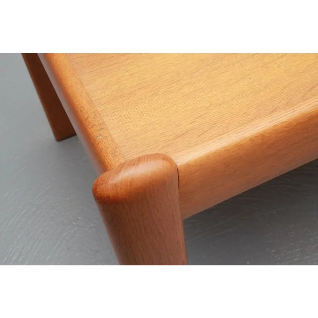 Coffee Table in Light Oak, 1975 For Sale - Image 4 of 7