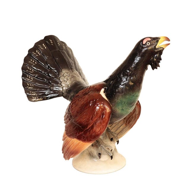 Large Porcelain Figurine from Katzhütte, Germany For Sale - Image 3 of 8