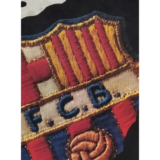 Joan Miro, Football Club Barcelona, 75th Anniversary (1899-1974), 1974, Lithograph, Framed For Sale - Image 4 of 5