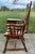 Mid 20th Century Vintage Walnut Pennsylvania Windsor Writing Chair With Two Drawers For Sale - Image 10 of 18