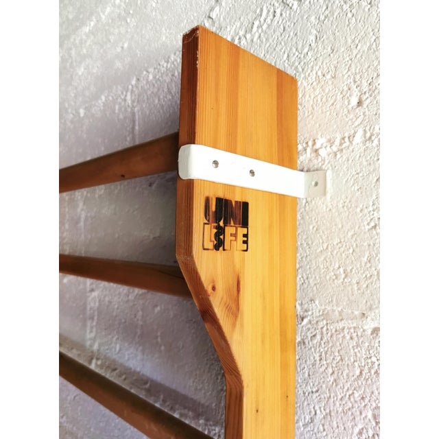 Tan Vintage Unilife Gym Wall Bars, 1960s For Sale - Image 8 of 11