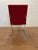 Vintage Chair in Red and Chrome For Sale - Image 3 of 10