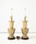Wood 1980s Mid-Century Modern Frederick Cooper Brass Table Lamps - Pair For Sale - Image 7 of 8