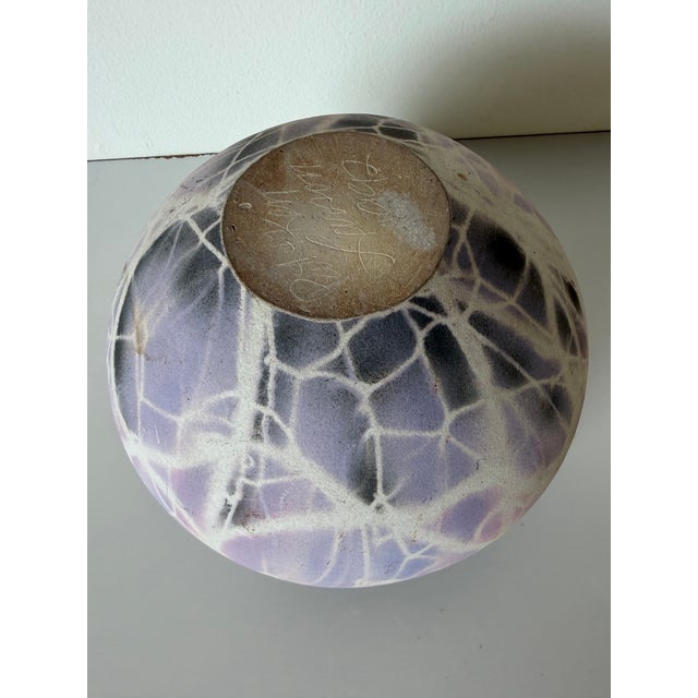 1990's Vintage Native American Studio Pottery Vase – Signed For Sale - Image 12 of 12